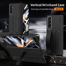 Load image into Gallery viewer, Wristband Holder Higne Shockproof Phone Case With Screen Protector For Galaxy Z Fold 6/5/4/3
