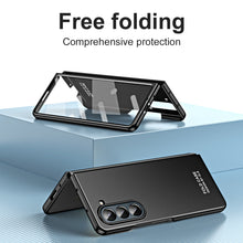 Load image into Gallery viewer, Anti-fingerprint Electroplating Galaxy Z Fold5 Case with Phone Front Screen Protector - Mycasety Mycasety
