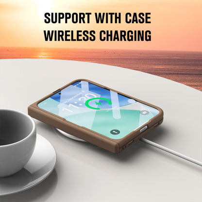 iPhone Duo | Textured Protection Case Built-in Tempered Glass Film & Magnetic Ring & Stylus