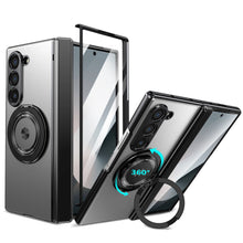 Load image into Gallery viewer, 360° Magnetic Bracket Shockproof Phone Case With Screen Protector For Galaxy Z Fold 6/5/4
