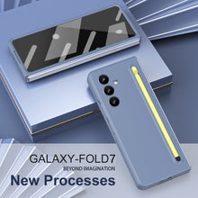 Load image into Gallery viewer, Anti-fall Protective Phone Case With Pen Tray Shell and Film For Galaxy Z Fold 7/6/5/4/3
