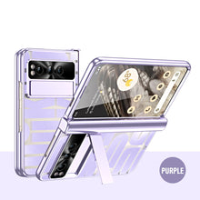 Load image into Gallery viewer, Slim Google Pixel Fold Case with Dual Hinge Protective Screen Protector and Hidden Kickstand - mycasety2023 Mycasety
