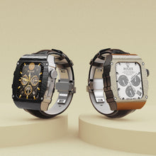 Load image into Gallery viewer, Luxury Metal Case Strap For Apple Watch 44/45 mm - Mycasety Mycasety
