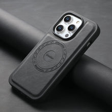 Load image into Gallery viewer, Magnetic Retro Style Leather Shockproof iPhone Case

