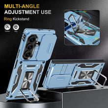 Load image into Gallery viewer, Mecha-Style Phone Case With Sliding Camera Cover For Galaxy Z Fold 7/6/5
