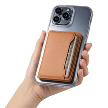 Load image into Gallery viewer, Magnetic Leather Card Holder
