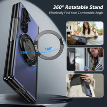 Load image into Gallery viewer, 360° Magnetic Bracket Shockproof Phone Case With Screen Protector For Galaxy Z Fold 6/5/4
