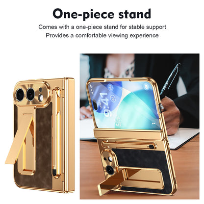iPhone Duo | Textured Kickstand Case with Stylus & Tempered Glass