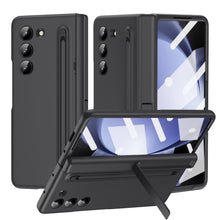 Load image into Gallery viewer, Magnetic Hinge Anti-fall Protective Phone Case With Pen Tray Shell And Film For Galaxy Z Fold5 Fold4 Fold3
