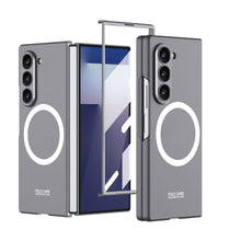 Load image into Gallery viewer, Luxury Shockproof Magnetic Phone Case With Screen Protector For Galaxy Z Fold 7/6/5/4/3

