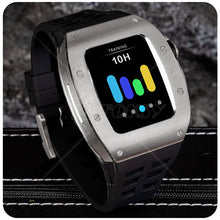Load image into Gallery viewer, Luxury Metal Case Strap For Apple Watch Series 44/45 mm
