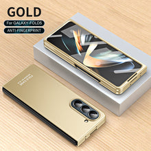 Load image into Gallery viewer, Anti-fingerprint Electroplating Galaxy Z Fold5 Case with Phone Front Screen Protector - Mycasety Mycasety
