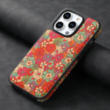 Load image into Gallery viewer, Magnetic Bohemia Retro Style Shockproof iPhone Case
