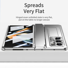 Load image into Gallery viewer, Galaxy Z Fold5 Case with Front Screen Protector &amp; Flat Hinge &amp; Pen Slot With Stylus - Mycasety Mycasety
