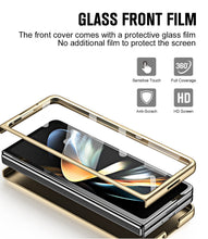 Load image into Gallery viewer, Non-slip Galaxy Z Fold5 Case with Front Screen Protector &amp; Kick-Stand &amp; Pen Slot and Stylus - Mycasety Mycasety
