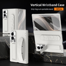 Load image into Gallery viewer, Armor Hinge Protective Phone Case Built-In Tempered Glass, Hidden Kickstand &amp; Wrist Strap For Galaxy Z Fold8 Wide Ultra
