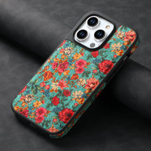 Load image into Gallery viewer, Magnetic Bohemia Retro Style Shockproof iPhone Case

