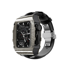 Load image into Gallery viewer, Luxury Metal Case Strap For Apple Watch 44/45 mm - Mycasety Mycasety
