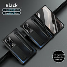 Load image into Gallery viewer, Armor Electroplated Phone Case With Pen Tray &amp; Stylus &amp; Glass Film For Galaxy Z Fold8 Wide Ultra

