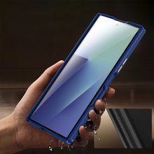 Load image into Gallery viewer, Luxurious Leather Phone Case With Bracket For Galaxy Z Fold 7/6/5
