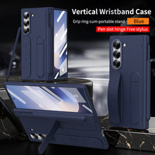 Load image into Gallery viewer, Higne Pen Box Shockproof Phone Case With Screen Protector &amp; Wristband Holder For Galaxy Z Fold 6/5/4/3
