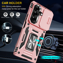 Load image into Gallery viewer, Mecha-Style Phone Case With Sliding Camera Cover For Galaxy Z Fold 7/6/5
