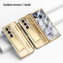 Load image into Gallery viewer, Armor Electroplated Shockproof Phone Case With Screen Protector For Galaxy Z Fold 7/6/5/4/3
