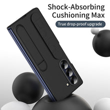 Load image into Gallery viewer, Shockproof Phone Case With Wristband Bracket Back For Galaxy Z Fold 6/5/4 With Screen Glass Protector
