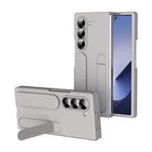 Load image into Gallery viewer, Shockproof Phone Case With Wristband Bracket Back For Galaxy Z Fold 6/5/4 With Screen Glass Protector
