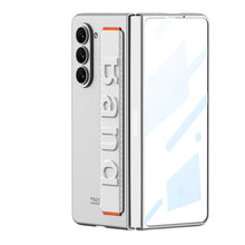 Load image into Gallery viewer, Ultra-Slim Samsung Galaxy Z Fold 5 Case with Front Screen Tempered Glass Protector &amp; Wrist Band - Mycasety Mycasety
