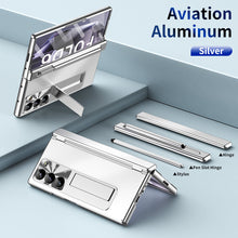 Load image into Gallery viewer, Aluminum Alloy Electroplating Shockproof Phone Case For Galaxy Z Fold 6/5/4/3
