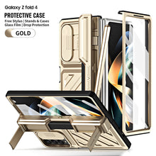 Load image into Gallery viewer, Transformers Folding Protective All-Inclusive Drop-Proof Phone Case With Stylus &amp; Back Screen Protector For Galaxy Z Fold4 Fold5 - Mycasety Mycasety
