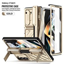 Load image into Gallery viewer, Transformers Folding Protective All-Inclusive Drop-Proof Phone Case With Stylus &amp; Back Screen Protector For Galaxy Z Fold4 Fold5 - Mycasety Mycasety
