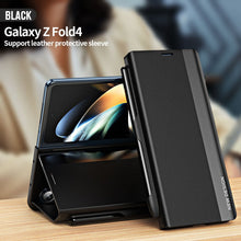 Load image into Gallery viewer, Magnetic Flip Cover Leather Case Pen Slot With Stylus Anti-Fall Phone Case For Samsung Galaxy Z Fold 6/5/4/3

