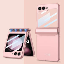 Load image into Gallery viewer, Magnetic All-included Shockproof Phone Case For Samsung Galaxy Flip5 Flip4 Flip3 5G With Back Screen Protector - Mycasety Mycasety
