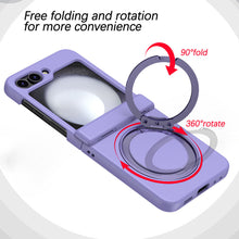 Load image into Gallery viewer, Magnetic Metal Bracket Hinge All-inclusive Shockproof Phone Case For Galaxy Z Flip Series
