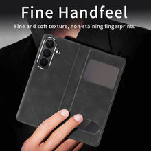 Load image into Gallery viewer, Leather Phone Cover For Galaxy Z Fold Series
