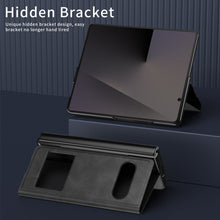 Load image into Gallery viewer, Leather Phone Cover For Galaxy Z Fold Series
