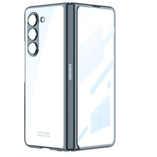 Load image into Gallery viewer, Transparent Electroplating Double-sided Protective Phone Case For Samsung Galaxy Z Fold 5/4/3 5G - Mycasety Mycasety
