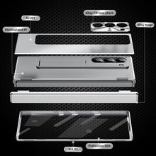 Load image into Gallery viewer, Aluminum Alloy Electroplating Shockproof Phone Case For Galaxy Z Fold 6/5/4/3

