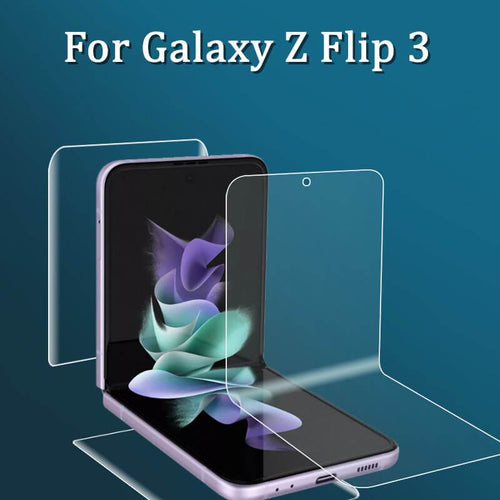 High-End Protective HD Hydrogel Film 3PCS - Samsung Galaxy Z Flip 3 5G Hydrogel Film Screen Protector