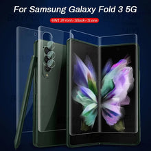Load image into Gallery viewer, High-End Protective HD Hydrogel Film 4PCS - Samsung Galaxy Z Fold 3 5G Hydrogel Film Screen Protector
