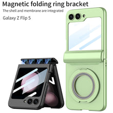 Load image into Gallery viewer, Magnetic Hinge Bracket All-included Shockproof Phone Case For Samsung Galaxy Flip 5/4/3
