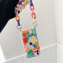 Load image into Gallery viewer, 2021 Graffiti Bracelet Colorful Chain Soft Phone Cases For iPhone 12 Pro Max 11 X XS XR 7 8 Plus SE 2020
