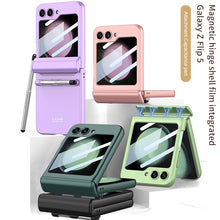 Load image into Gallery viewer, Magnetic All-included Shockproof Plastic Hard Cover For Samsung Galaxy Z Flip5 Flip4 Flip3
