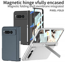 Load image into Gallery viewer, Magnetic All-inclusive Case With Tempered Film For Google Pixel Fold With Damped Folding Bracket
