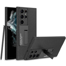 Load image into Gallery viewer, NEWEST Magnetic Holder Leather Case for Samsung Galaxy S22 S23 Ultra Plus 5G
