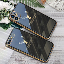 Load image into Gallery viewer, 2021 Deer Pattern Camera All-inclusive Electroplating Process iPhone Case
