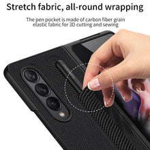 Load image into Gallery viewer, Luxury Leather Shockproof Pen Slot Case For Samsung Z Fold 3 5G
