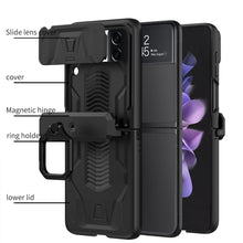 Load image into Gallery viewer, Magnetic Hinge Bracket All-included Shockproof Phone Case For Samsung Galaxy Flip 5/4/3
